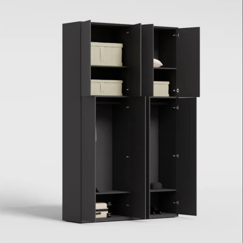 그래파이트 옷장 · 옷걸이 봉